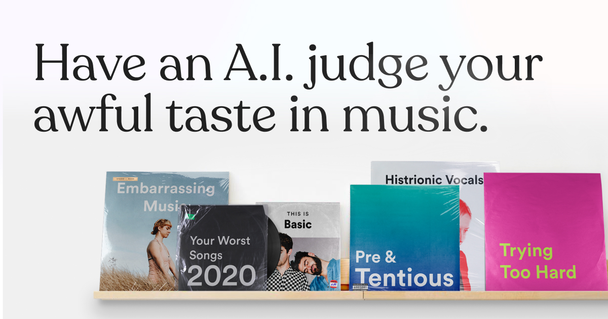 How Bad Is Your Spotify